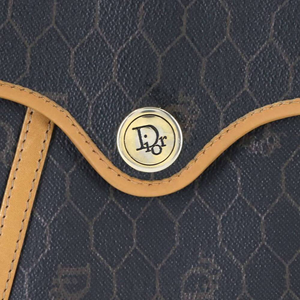 CHRISTIAN DIOR Black Leather Shoulder Bag - Picture 7 of 8